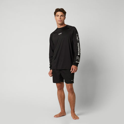 Tactic L/S Loosefit Quickdry - Black